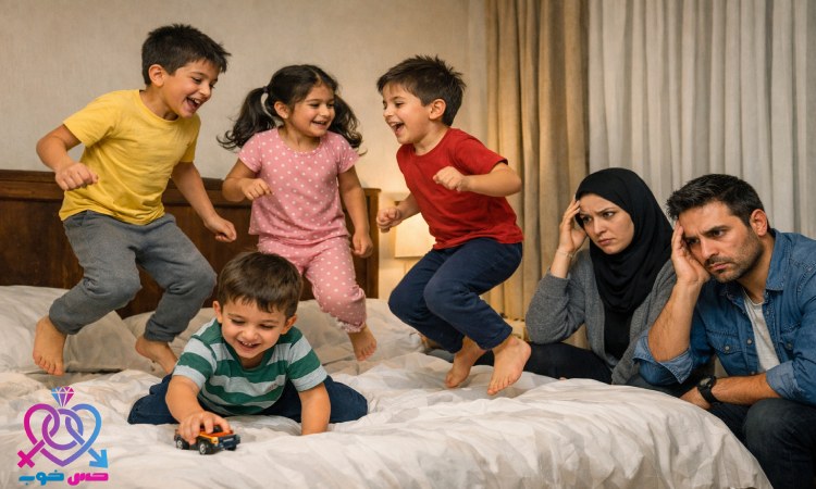 آیا فرزندان مانع ارتباط زناشویی می شوند؟